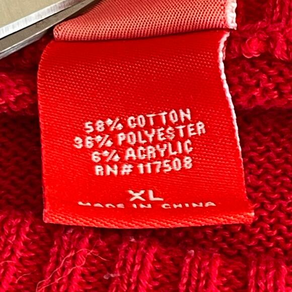 Disney Mickey Mouse Silhouette Ugly Christmas Sweater Size XL - Picture 5 of 5